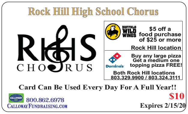 RHHSChorus's tweet image. We are currently selling discount cards for $10. These offers can be used daily until 2/15/2020! See a chorus student or email jhall@rhmail.org to get a card.