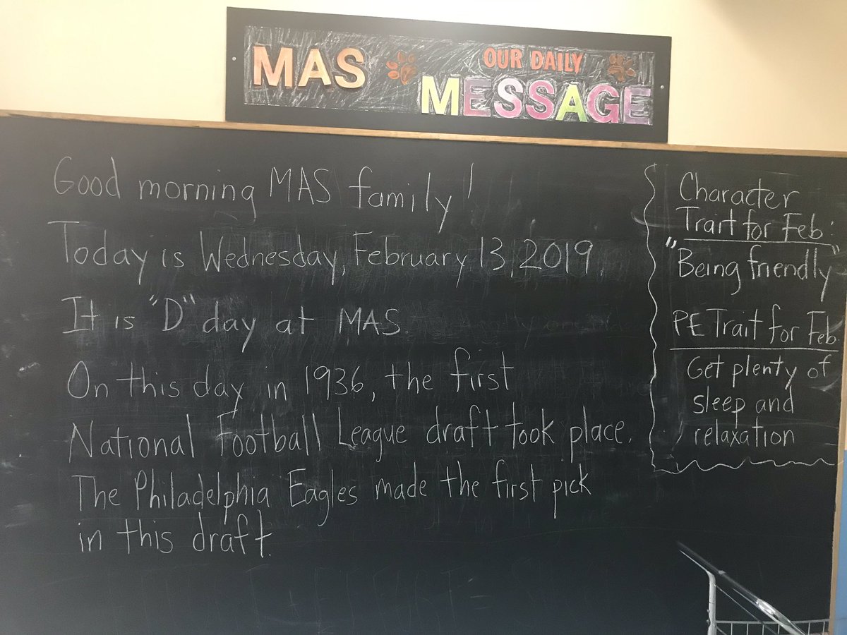 MAS_WP's tweet photo. Good morning from Nosband Avenue! #FebruaryFunFact @DrJosephRicca @RobJanowitz_AP @NFL https://t.co/tcTJBjUj0w