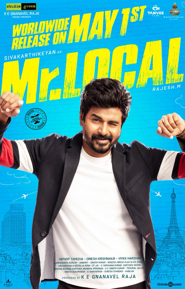 Sivakarthikeyan Nayanthara Starrer Mr Local Release Date Officially Revealed By the Production House Summer Release M Rajesh Directorial