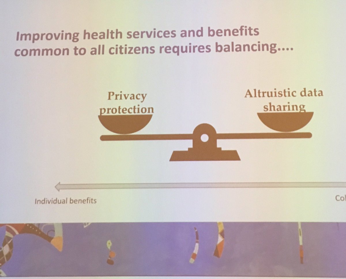 SCaldeira's tweet photo. Great visualisation from Bartha Knoppers of the balance we have been discussing at #MyGenomeOurFuture ! More essential points:  #inclusion #humanrights #accesstoscience #UniversalHealthCare https://t.co/wBf9MxaR7x