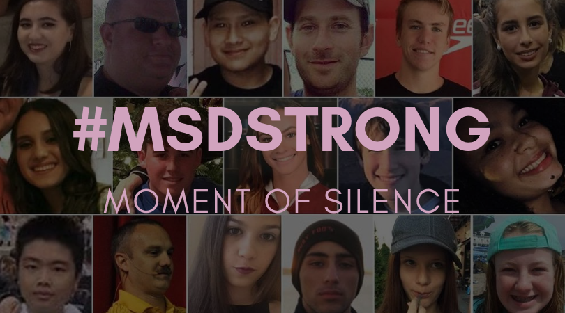 To honor and remember the lives lost last February at Marjory Stoneman Douglas High School, all schools in the Osceola County School District will participate in a moment of silence on Thursday, February 14. #MSDStrong #SDOCGoodtoGreat