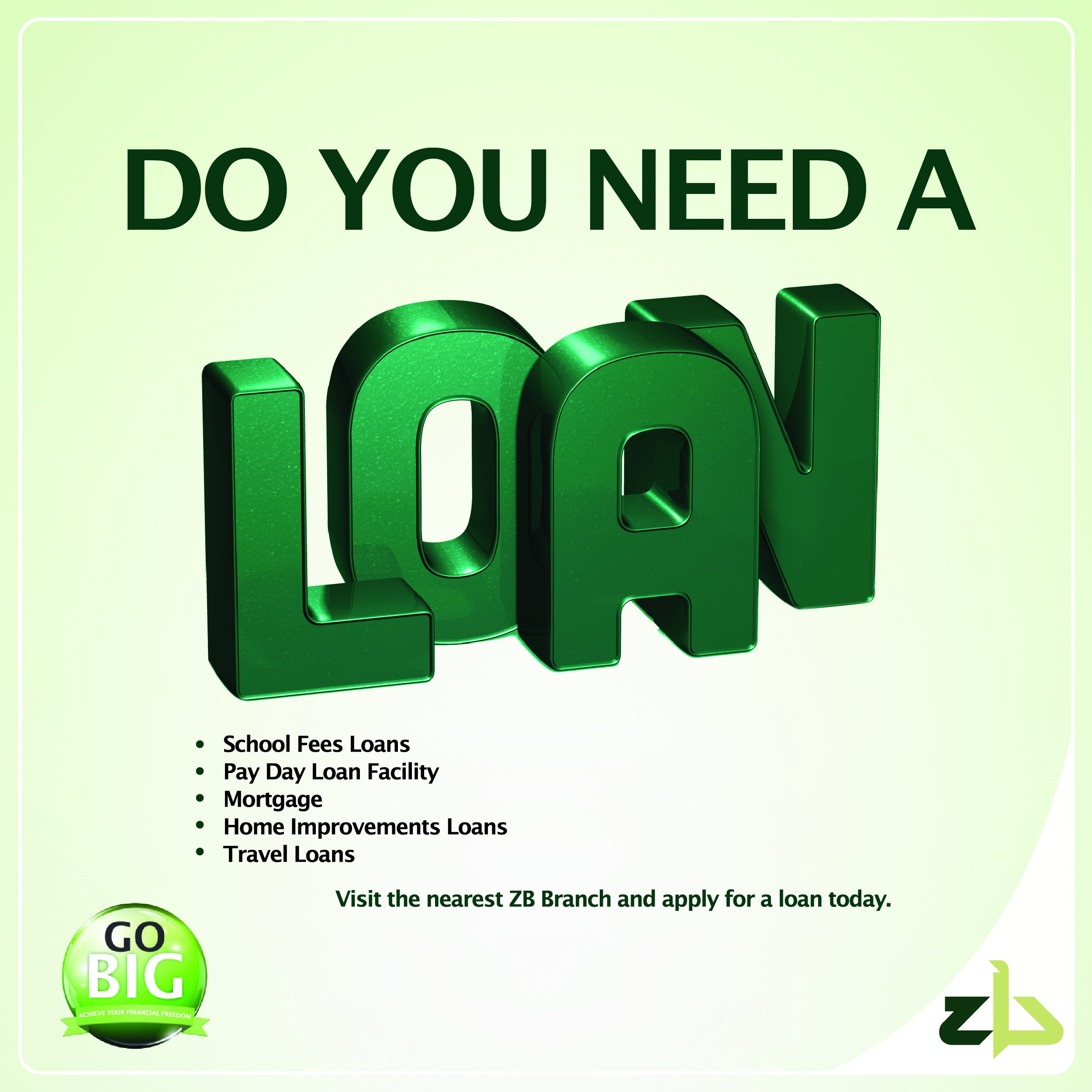 Need a loan outlet