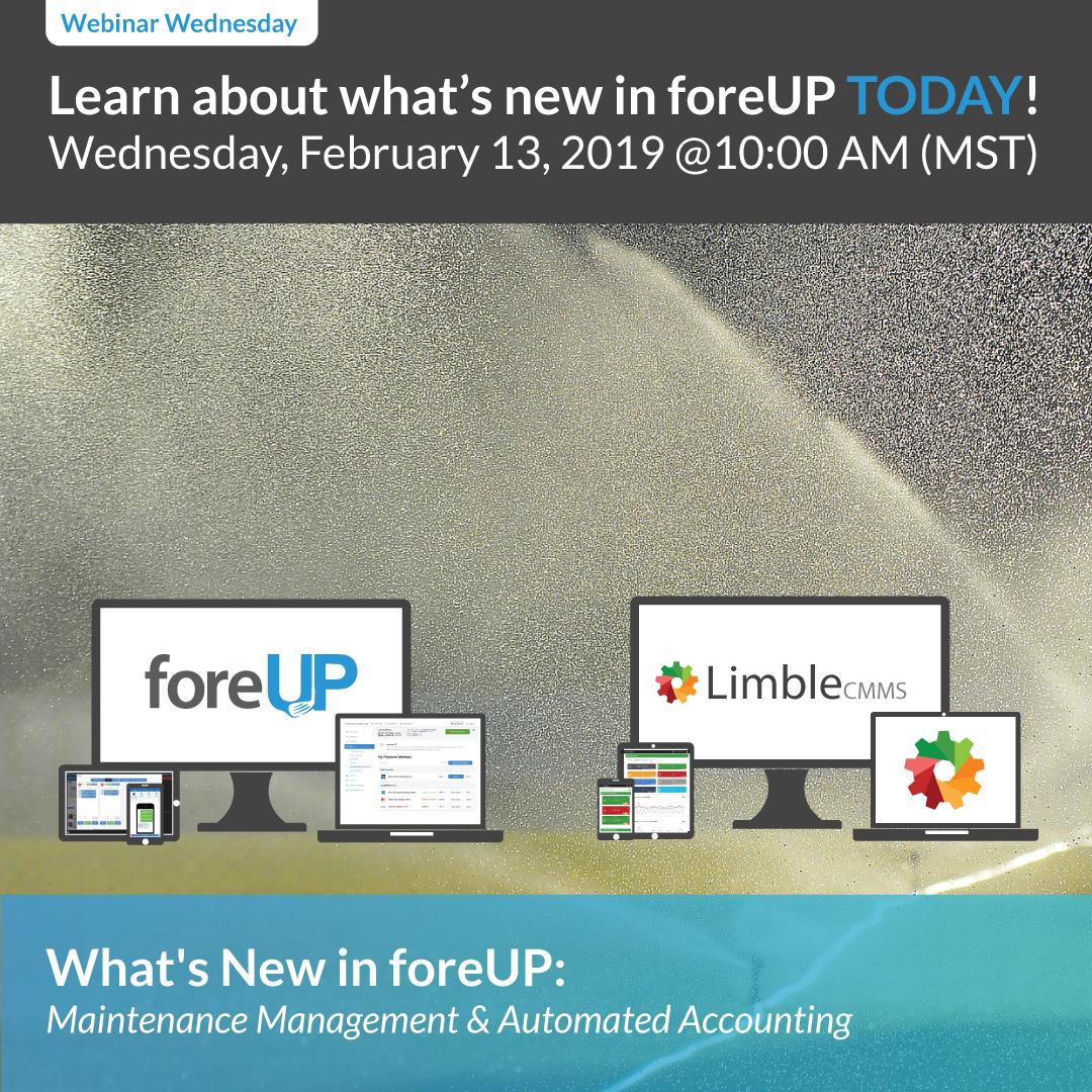 foreUP's tweet image. Not registered yet? No worries, hurry &amp;amp; sign up now! Join us today! See the new accounting integrations in foreUP &amp;amp; learn about new tools &amp;amp; tricks for your superintendents to manage all your maintenance needs.

Register HERE👉 bit.ly/2DB1xGz

 @LimbleCMMS #golfsolutions
