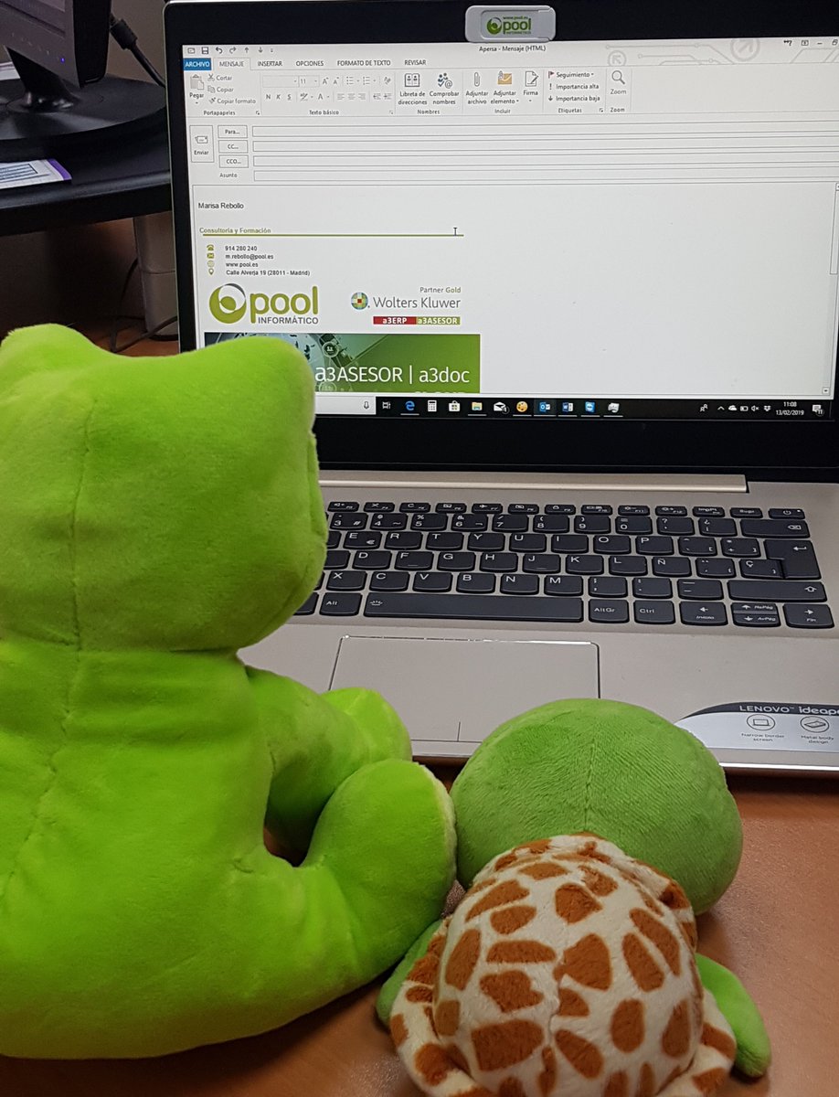 poolinformatico's tweet photo. La mascota corporativa de @poolinformatico #Pulin trabaja más contenta y motivada cuando @Javier_BlazMin es elegido como el mejor ponente de la semana de @InknowationBNI y gana pasar una semana con #BeNIta, su mascota.

¡Enhorabuena! https://t.co/D3yuikddGk