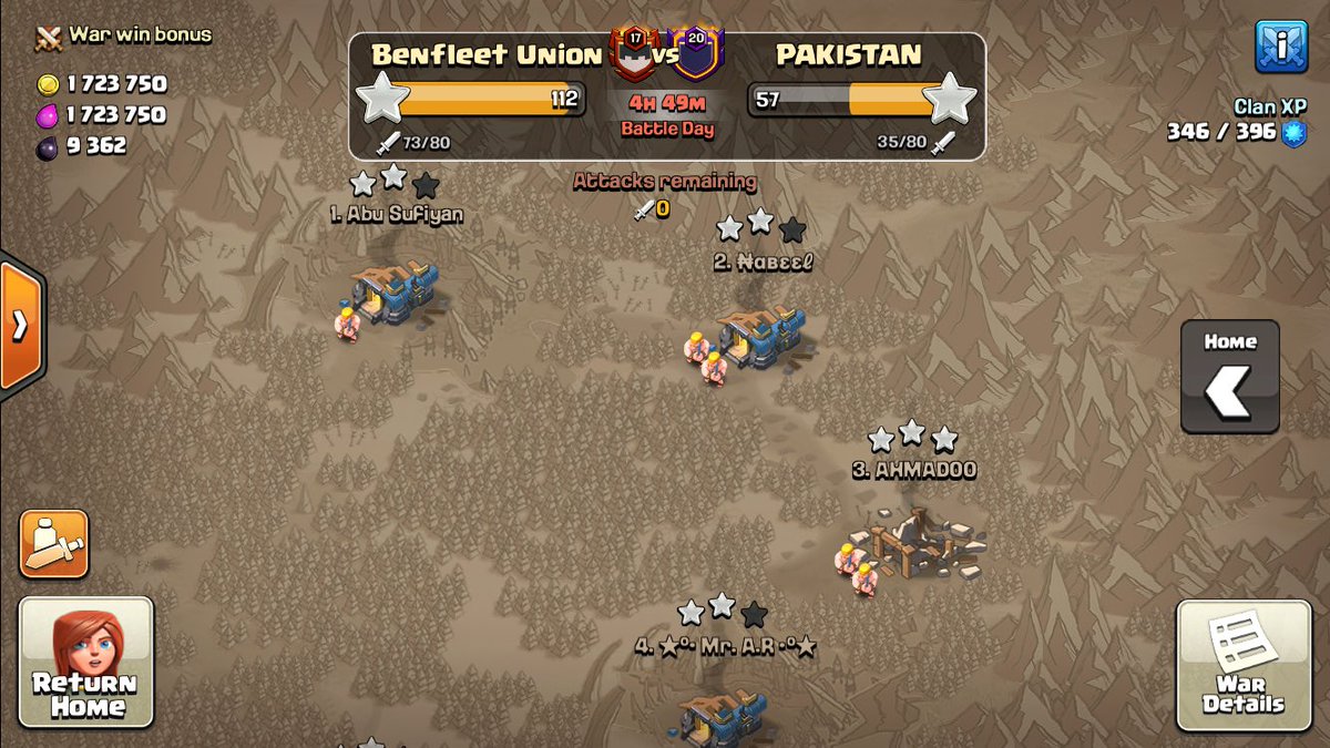 This is what I mean by Apcolypes Meow + Benfleet Union = 💪💪 
Amazing first war with apocalypse after the merge!! Smashed em! 
🔥🔥🔥