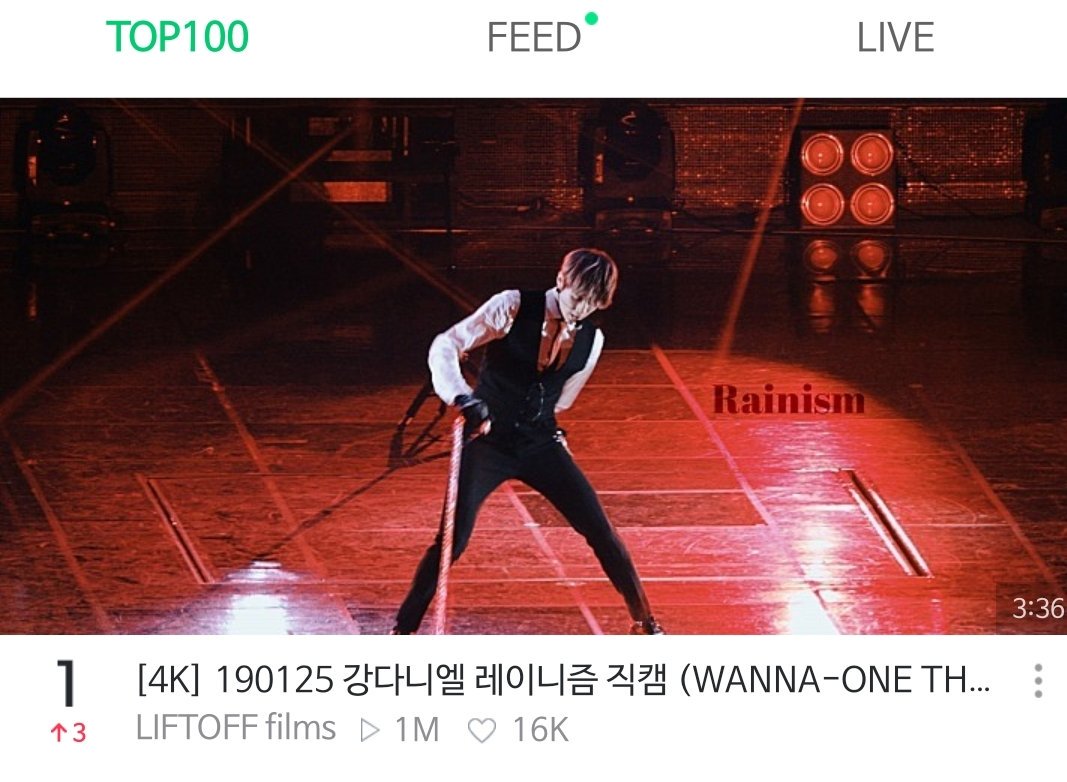 spideyniel1210's tweet photo. Been silent for almost 2 weeks but only King gets mentioned by Legend Rain and getting his fancam number 1 on Naver TV without doing anything. #LegenDaniel things.
#kangdaniel's POWER
#강다니엘
@Official_KDN_ https://t.co/34tG6knkuB