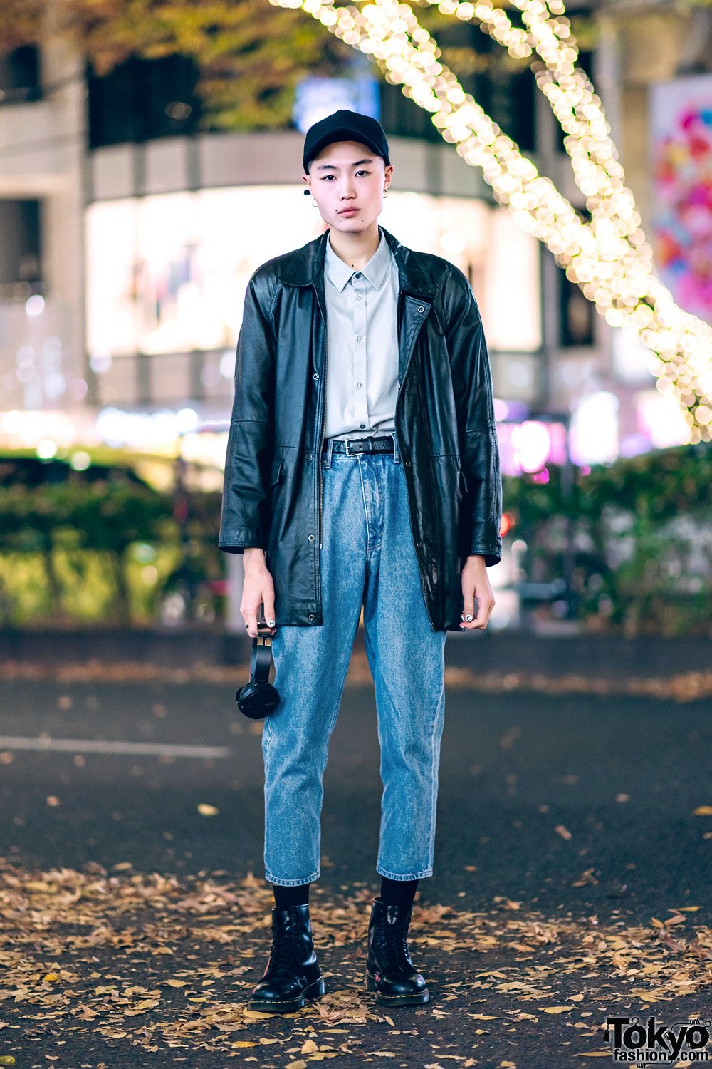 Tokyo Fashion on X Japanese model Takato Harashima who s walked in Paris for Balenciaga and Yohji s Y 3 among others on the street in Harajuku wearing a vintage leather jacket COS