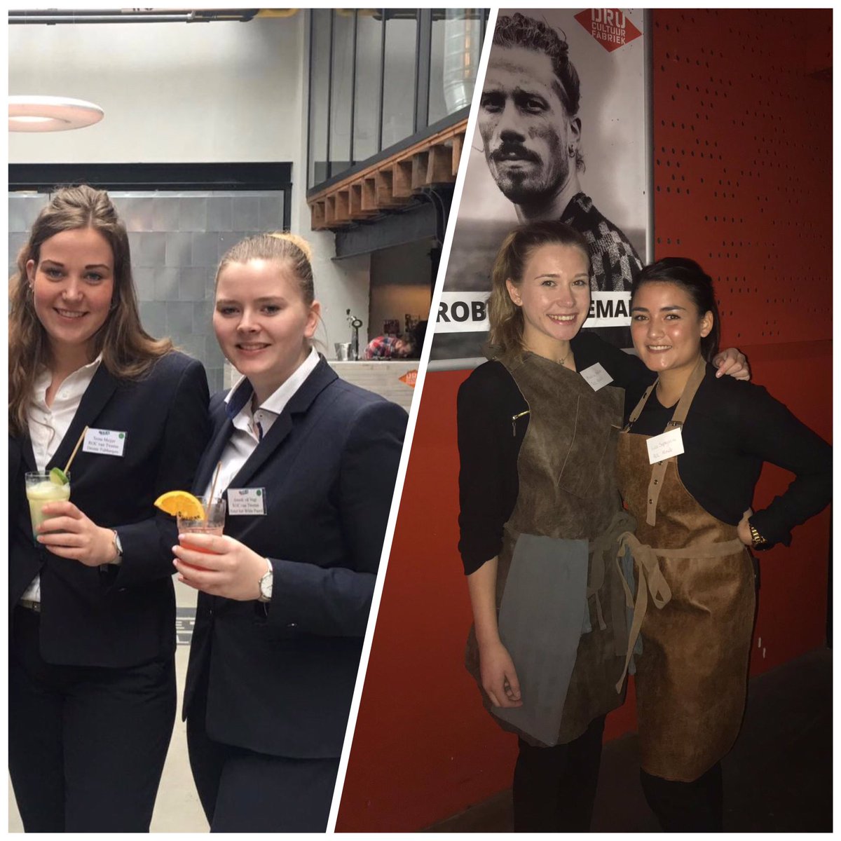 2x Goudvoor studenten bij onderdeel Barista en Pitchen ondernemingsplannen tijdens de SHA wedstrijden. Gefeliciteerd Tessa Meijer  Droste Tubbergen, 
Anouk vd Vegt Witte Paard, Delden, Luca Suprijatna Ukon  Wilmersberg de Lutte
Mariline Scholten  de Kornuiten, Haaksbergen 
#rocvt