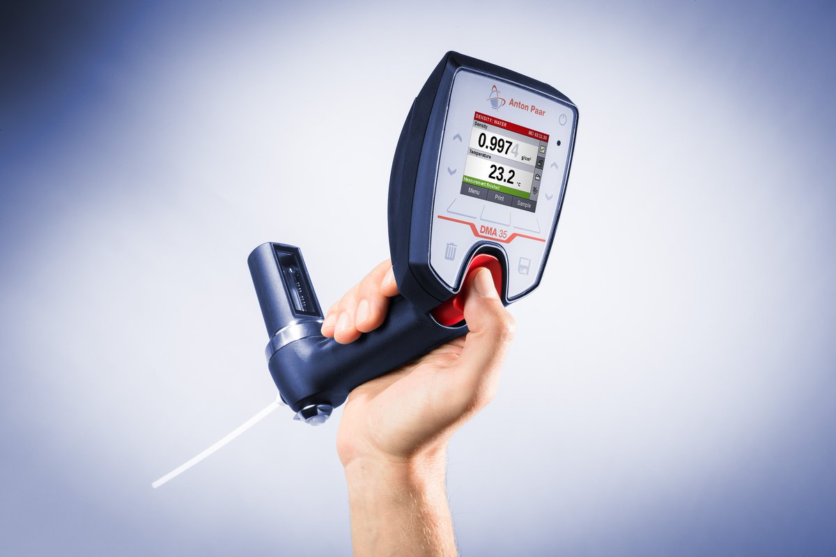AntonPaar's tweet image. More than 50 years of experience in your hand: Discover density with Anton Paar’s portable on-site density meters.
bit.ly/2E9SrlP

#densityredefined #densitymeasurement
