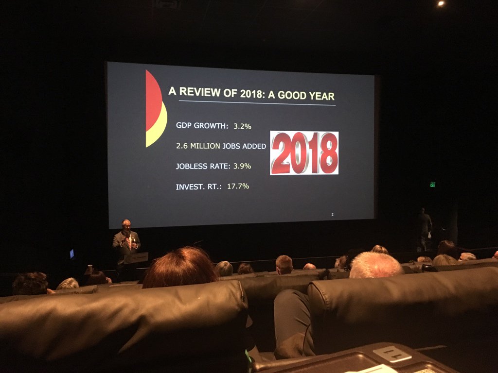 DesignResponse's tweet image. Full house for CHCCC’s Economic Outlook Forum with Dr. Michael Walden as the featured speaker. #CHCPolicySeries