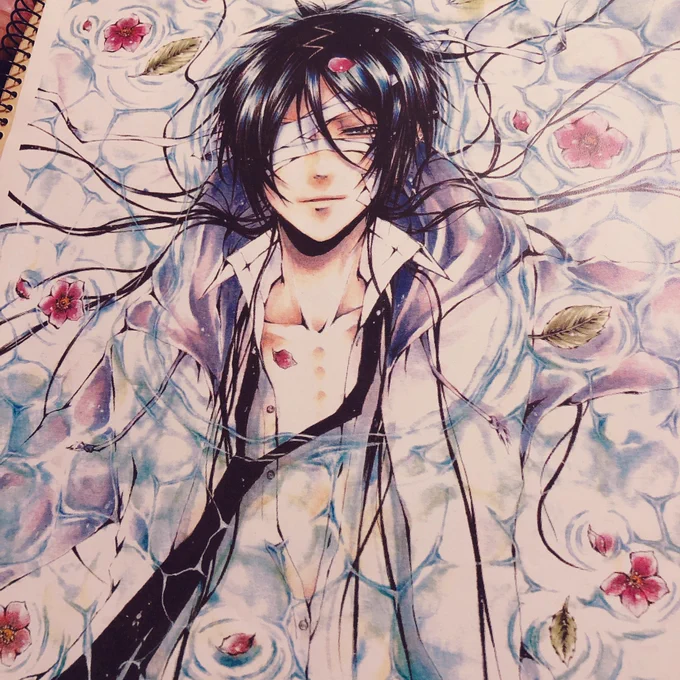 高校生のとき描いたアナログ絵のコピー(꜆꜄꜆˙꒳˙)꜆꜄꜆ 
