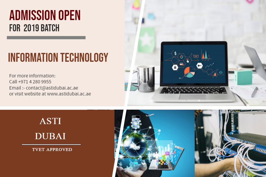 astidxb's tweet photo. Higher International Diploma in Information Technology
#Astidubai.ac.ae #AstiUAE #IT #Information_Technology https://t.co/FruePKoMrk