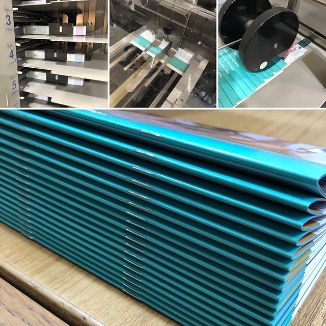 _pc_print_'s tweet photo. Lots of saddlestitched booklets being produced today. We can produce sizes from A6 upwards on our Horizon booklet maker. #printandmore #addedextra #printwithoomph https://t.co/0v2AMNvhoY https://t.co/ya2J1Yiww2