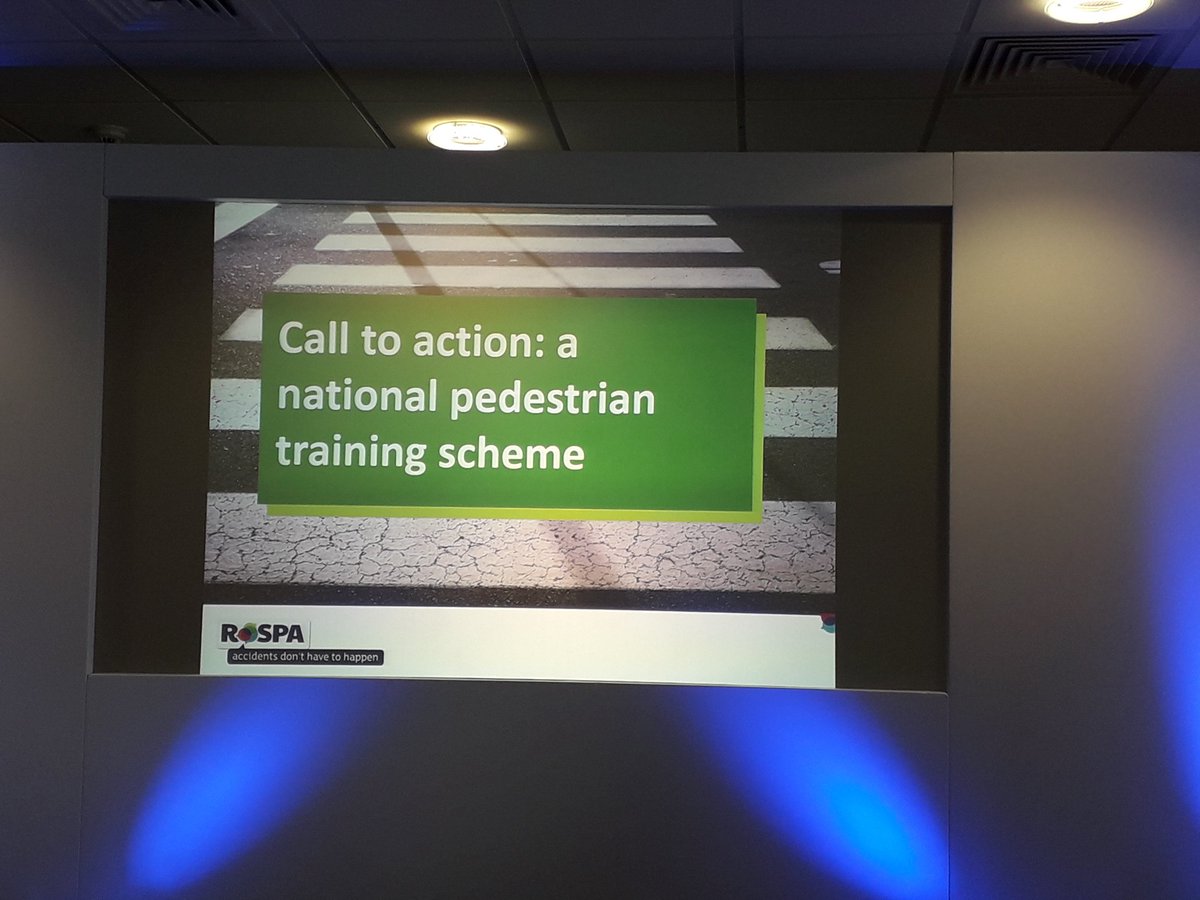 PACTS's tweet photo. .@roadsafety call for national pedestrian training #rosparoad . Will it feature in @transportgovuk @Jesse_Norman refreshed Road Safety Statement? https://t.co/ug9pAwmUwd