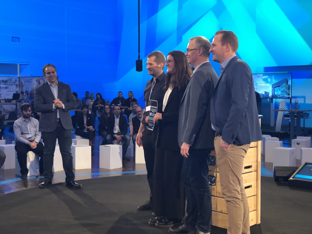 byndconventions's tweet photo. Congratulations to contiamo for winning the challenge „content recognition“ by @OpenGridEurope https://t.co/M69G9ingBV