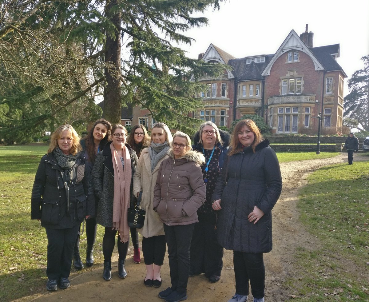 Rob2Country's tweet photo. @RSMUK Gatwick office HR CAT Team supports @MindCharity by taking in some fresh air on a walk around Crawley, stopping off at Leopold Road, the most famous road in Crawley (even if a little macabre) #AcidBathMurders #CrawleyTown #CATTeam https://t.co/Dk3CjHJoRN
