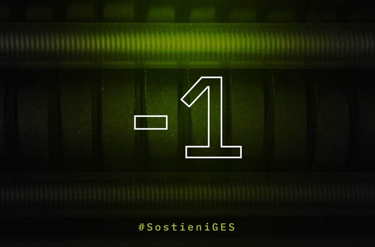 Manca solo un giorno alla chiusura della nostra campagna di #crowdfunding! 
Per le ultime 24 ore sarà possibile investire in Green Energy Storage e unirsi alla nostra avventura green.
#SostieniGES e partecipa alla raccolta fondi su <a href="/mamacrowdcom/">Mamacrowd</a> 
Nuova linfa per la nostra Energia