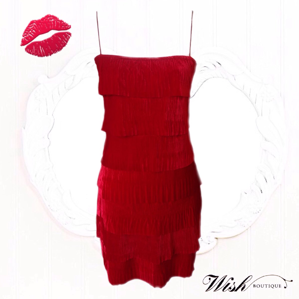 Be #Unforgettable in this #LittleRedDress ! What a perfect dress to #TurnHeads & to look & feel great! #DressUp this #ValentinesDay #HotDate #RedHotStyle - to be number one, shop at the #BestBoutique around! #WishBoutique #WishesComeTrue #Stunning #GetTheLook #ShopLocal #Burnley