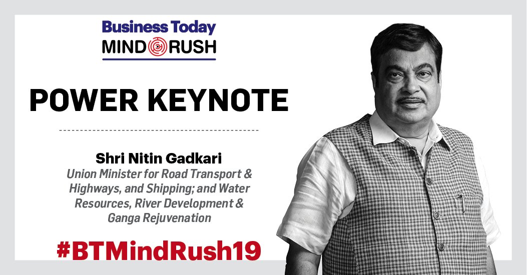 business_today's tweet photo. #RebrainOrRot
Nitin Gadkari, Union Minister for Road Transport & Highways, to give power keynote tomorrow at #BTMindRush19 in New Delhi. Watch this space for more updates https://t.co/yc7RPjVz9b
