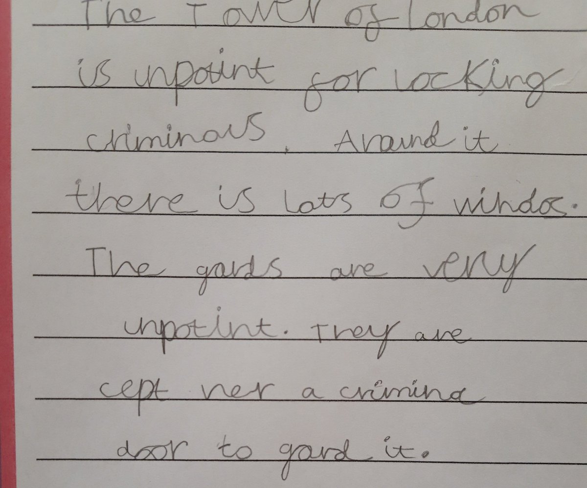 HoughtonPrimary's tweet photo. Year One are working so hard at continuous cursive writing - and their showcased work is all about London. Brilliant! #progressinwriting @dfe #nationalcurriculum #crosscurricularwriting https://t.co/c3VddIOImU