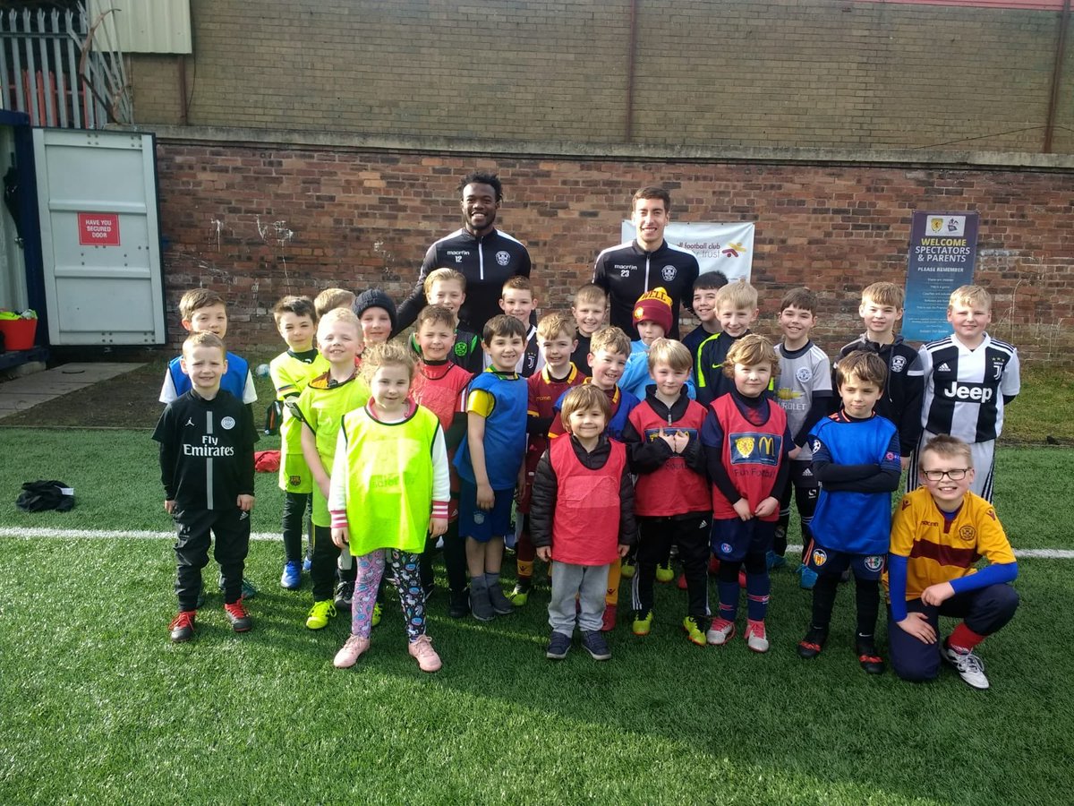 Motherwell Fc Ct On Twitter We Were Joined At Camps Today By