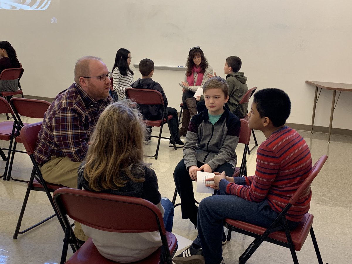 6th grade students participated in student forum this morning where they shared feedback on middle school transition, technology, learning experiences, and homework. Student forum has been a great experience in gathering feedback for positive change!