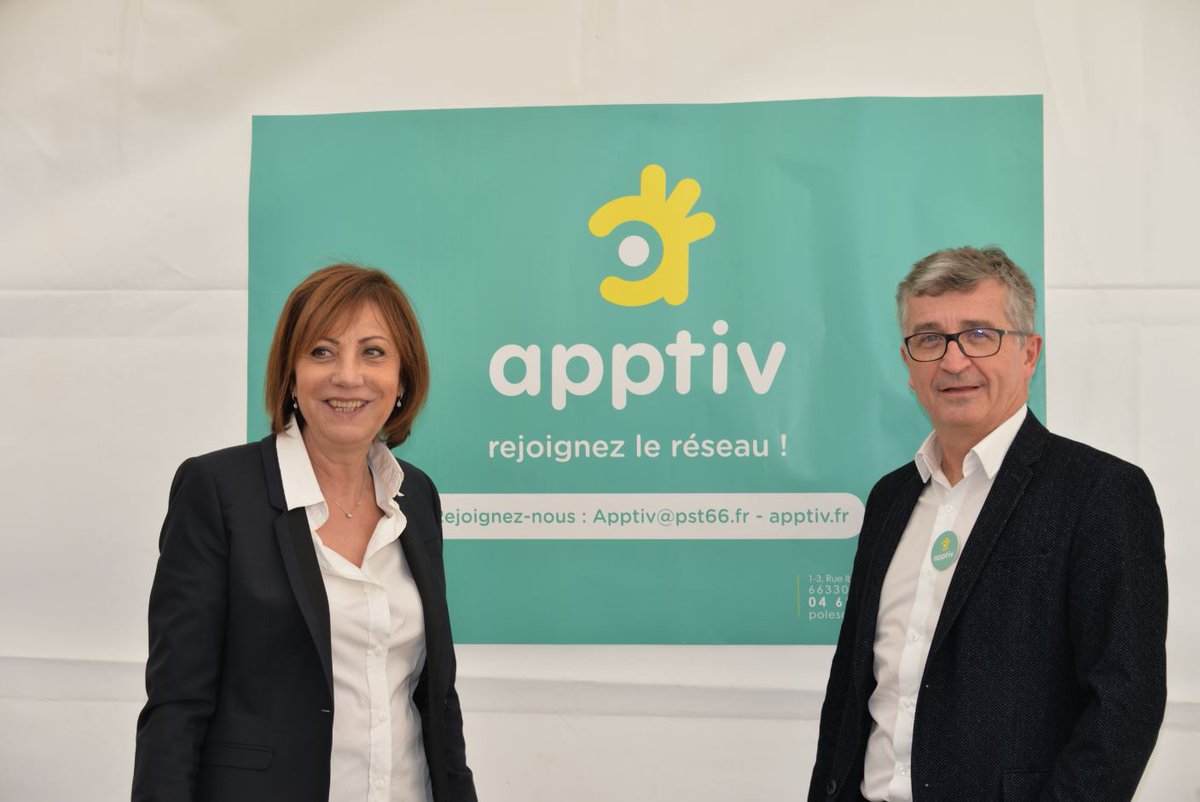 Prefet66's tweet photo. Lancement officiel de l’application #APPTIV, le vendredi 8 février, au pôle santé travail 66 avec la présence de @prefet66.
Conçue en partenariat entre le PST 66 (avec Mme. Claudine Mazziotta) et @Inserm, @APPTIV_RESEAU noue un nouveau lien entre les employeurs et les salariés. https://t.co/HcsaiSyqux