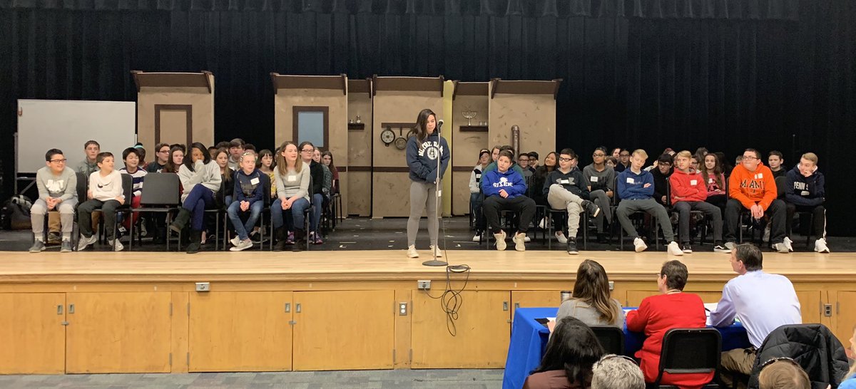 Northley’s Spelling Bee just started. Good luck to all of our students.