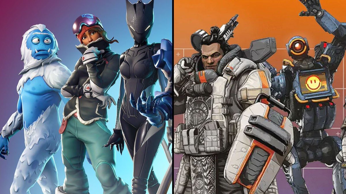 FortniteEsp_'s tweet image. Tras la salida del nuevo juego la comunidad se pregunta ¿Que juego es mejor? 
RT: Fortnite 
MG: Apex Legends

⭐️ dexerto.es/apex-legends/e…