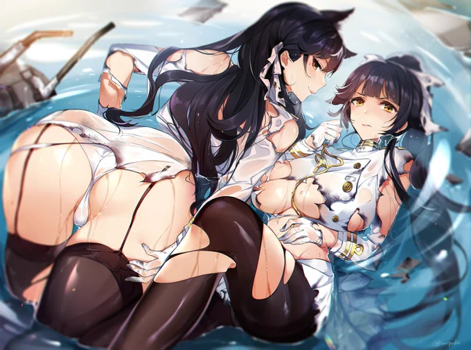 #アズールレーン 大破 