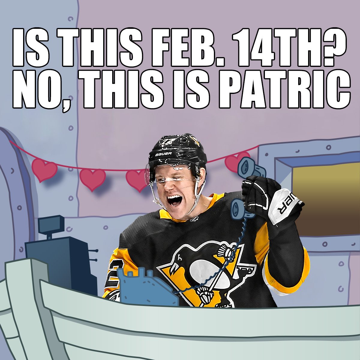 Well, maybe this Valentine is stupid, but it's also dumb.  🙂🙃🙂🙃  See more #PensValentines: pens.pe/nguinsvalentin… https://t.co/kGFvNZmwo4