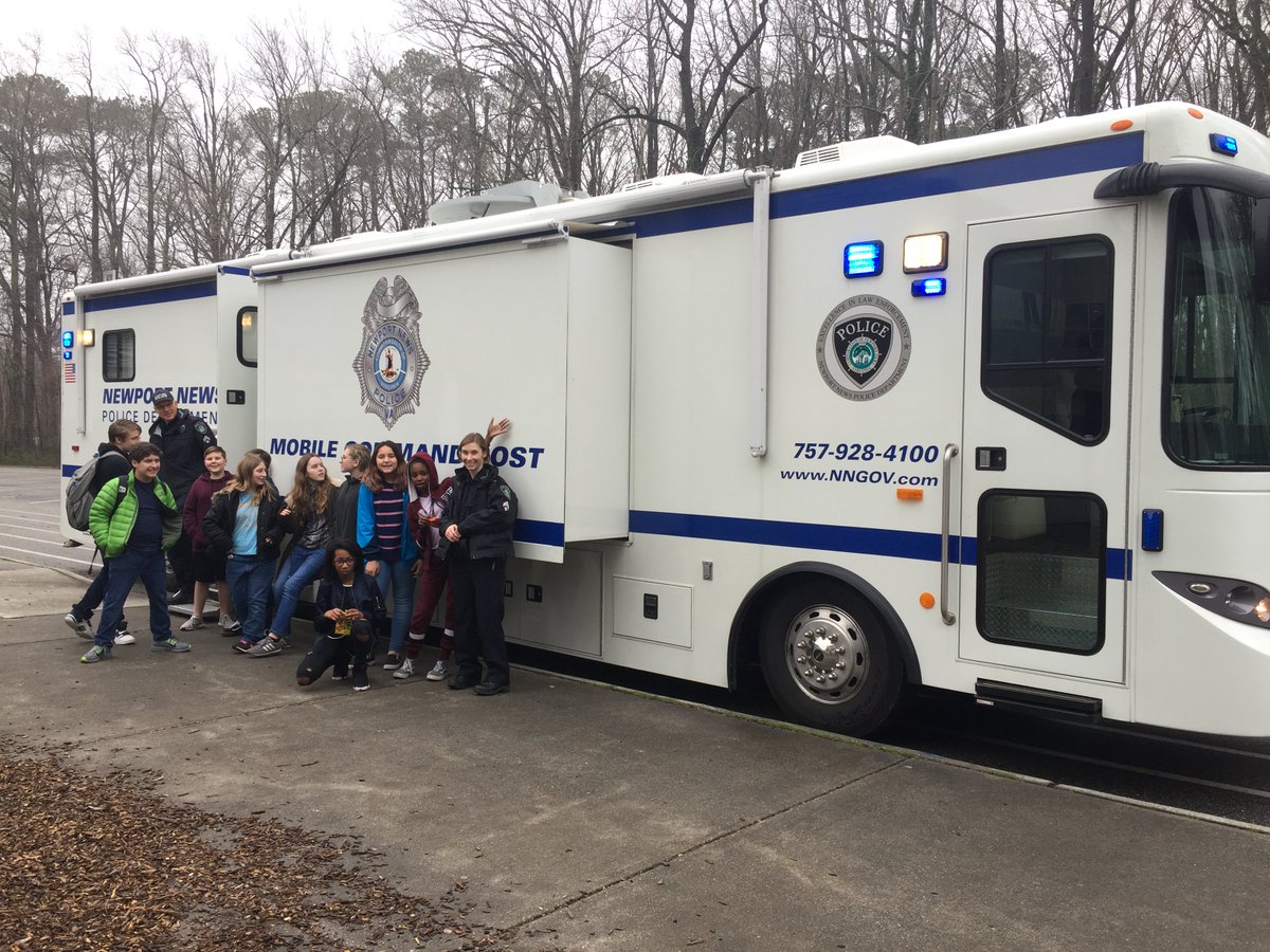 A big thanks to MPO Tutone and MPO Kubilins for bringing the Mobile Command Bus out to the GMS Criminal Justice Club meeting yesterday! Everyone had a great time!