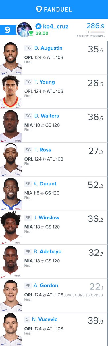 dfscruz80's tweet photo. Haven’t been posting recently because I have been more focused on making the lines rather then promoting. Dosent change we’ve been super good recently cashing the last 3 slates and 4/5 
Dm to join the team I’m always posting lines even if I’m not posting on here! https://t.co/fOdbNMsQYy