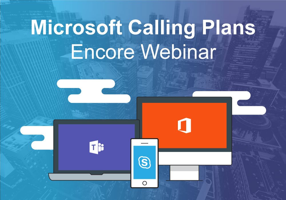 Enhance your #Office365 w/ #MicrosoftCallingPlans. Join us for a live, encore webinar discussing this exciting offering: hubs.ly/H0gx1PR0