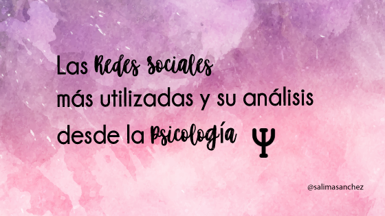 Las Redes Sociales más utilizadas y su análisis desde la Psicología 

👉 buff.ly/2um4eKI 

#RRSS #Psicologia #marketingemocional