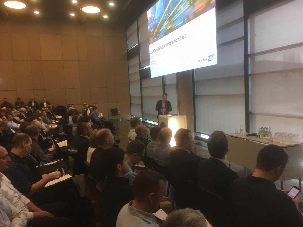 We had some great days at the #DSAGTT19 with full house in our integration sessions for the #IntelligentEnterprise. Here together with <a href="/UdoPaltzer/">Udo Paltzer</a>. <a href="/sapcp/">SAP Application Development and Integration</a> @simplifyintegration