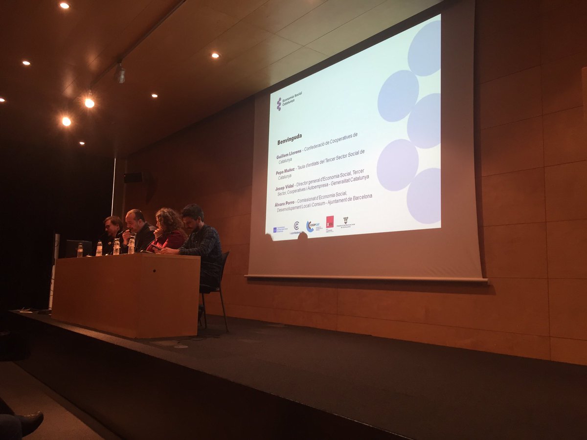 mutualitats's tweet photo. Comença l’acte de presentació del procés per articular la futura llei d’Economia Social de Catalunya. #aescat #economiasocial #mutualitats https://t.co/Cnfd7HiT5S