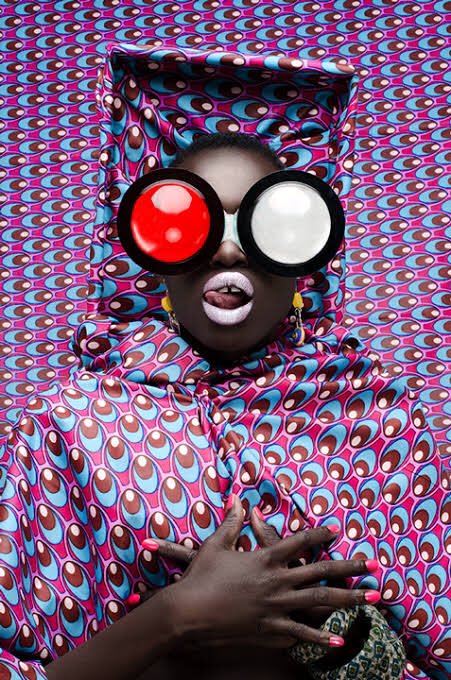 Kenyan beauty and fashion photographer Thandiwe Muriu from her series ‘Camo.’
