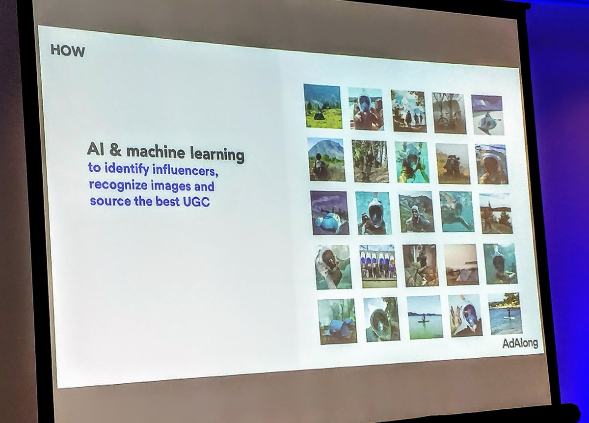 fumannn's tweet photo. Vu au salon #Allforcontent : le contenu publié par un #UGC convertit 5 fois plus qu'un contenu publié par la marque.
L'agence @AdAlongParis propose une solution d'#IA qui permet d'identifier les photos &amp; videos publiées par les UGC, mentionnant la marque. Ex avec decathlon. https://t.co/iB6uUx9f8b