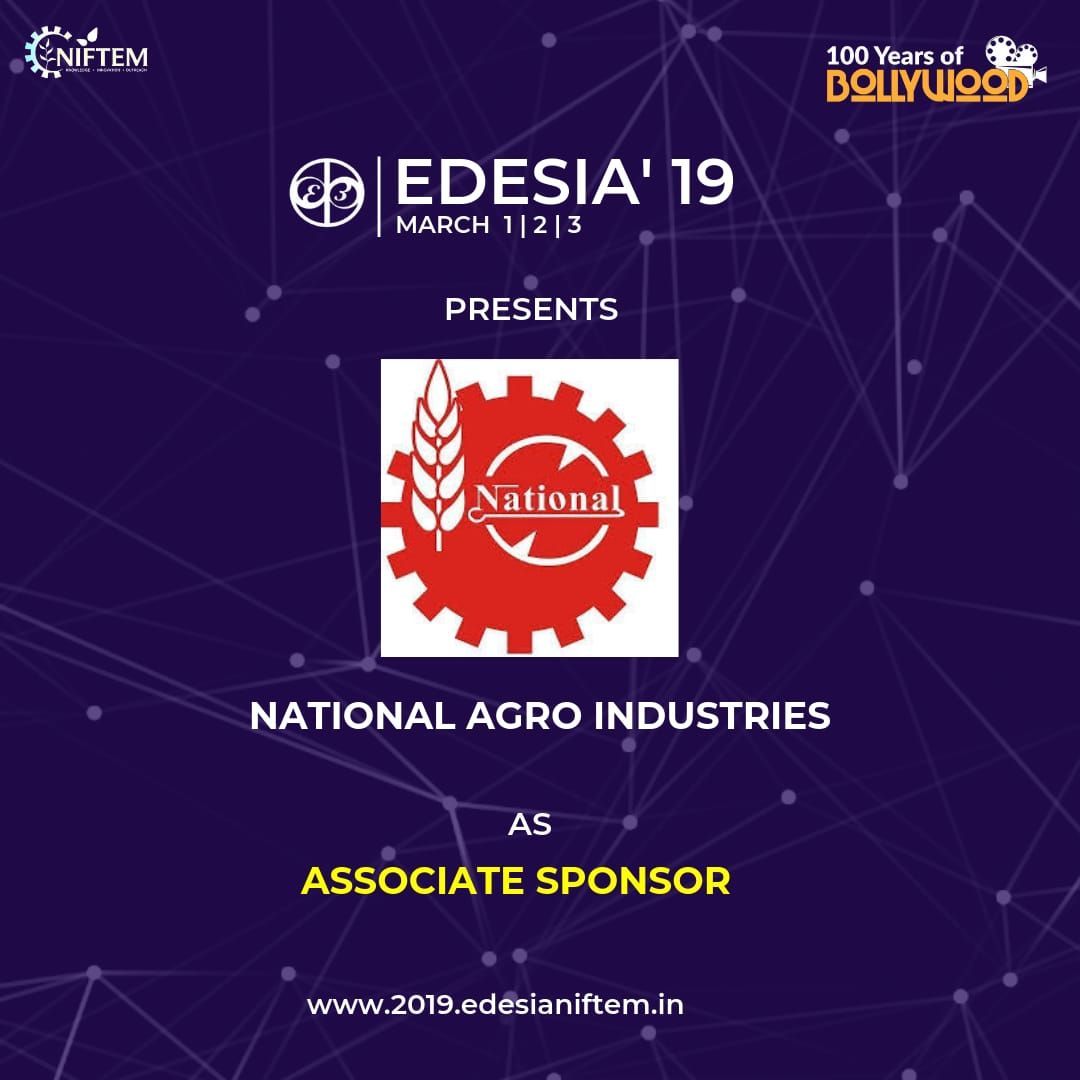 Edesianiftem's tweet photo. We welcome National Agro Industries to the EDESIA Family 🎉🎊

Register : https://t.co/nDDb4xjYTp

#festival #culture #edesia #engineering #engineer #delhi #ncr #management #music #dance #fashion #March #fun #art #quiz #battle #moodI #Alcheringa #bollywood #National #Agriculture https://t.co/KCNrLNXkCa