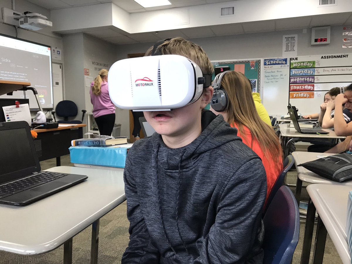 dr_westgard's tweet photo. Using VR to get real. #dgfrebels getting on the ground in the Zaatari Refugee Camp in Jordan, where thousands of Syrians sought shelter from a war torn country. #cloudsoversidra #vr @ZaatariCamp https://t.co/SwMEWGaqFb
