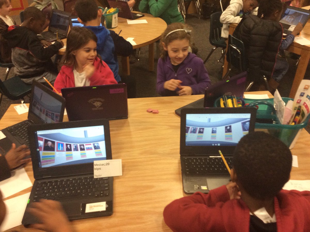 amybedenbaugh's tweet photo. Students in Mrs. Kathy Taylor's 2nd grade class learned about some of our U.S. Presidents using @cospaces_edu.  They all agreed that this was a fun way to do research! #Lex3grows https://t.co/ipWhXMLfgC