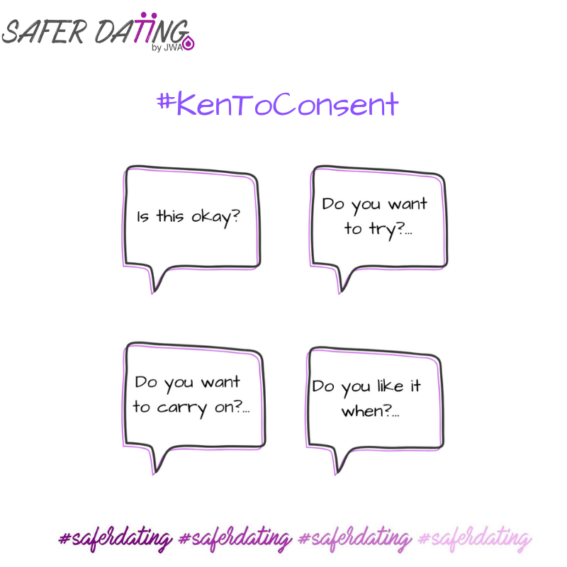saferdatingJWA's tweet photo. But HOW do you check consent? Won't 'checking in' kill the mood?

NO, it won't! Here are simple phrases you can ask to check in with your partner. Honesty, communication &amp; trust will help us say #KenToConsent. https://t.co/hj7g5etsWD
