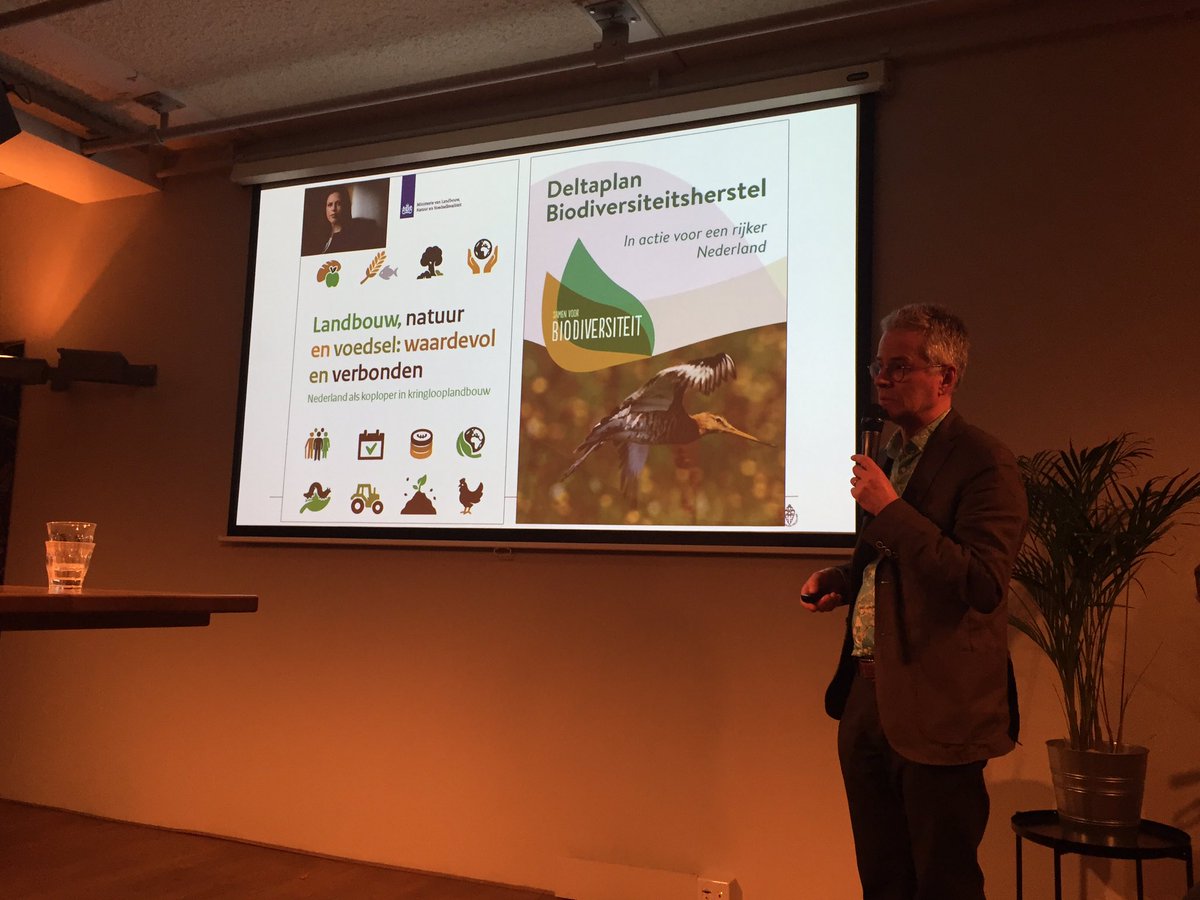 Oplossingen insectensterfte: oa gifverbod, kringlooplandbouw, landschap anders inrichten, verbinden groene zones, bloemrijke randen maken, tegels lichten. Iedereen kan iets doen. Hans de Kroon #duurzame100 debat