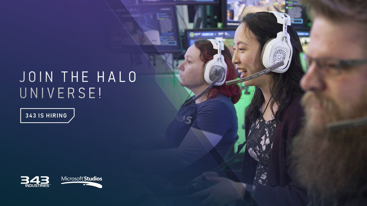 Halo's tweet image. We’re hiring! Bring your passion and talents to 343 Industries and join us in building the future of Halo. Visit our careers page for the latest openings: 343industries.com/careers