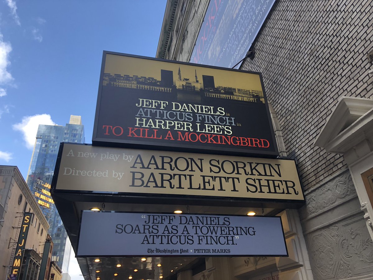 CJHS 9th graders in NYC at To Kill Mockingbird! Thanks Mrs. Merton &amp; Mrs. Winard for a great experience!“You never really understand a person until you consider things from his point of view...until you climb into his skin and walk around in it.” -Harper Lee <a href="/EBPublicSchools/">East Brunswick Public Schools</a>