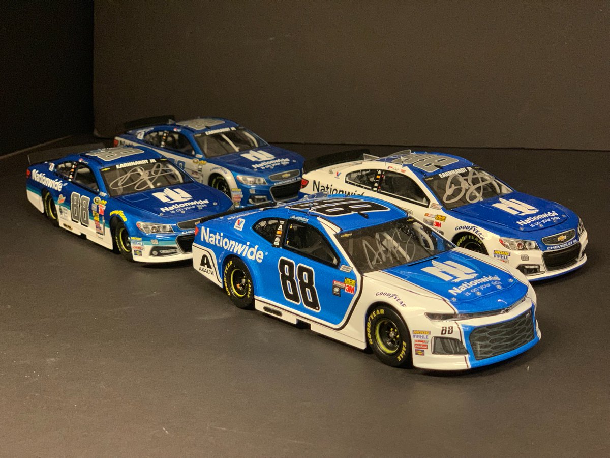 Retweet by 2/14 by 12pm for a chance to win this Daytona prize pack with all the No. 88 Nationwide cars from 2015-2018 signed by <a href="/DaleJr/">Dale Earnhardt Jr.</a> / @AlexBowman88! Can you tell that we are excited for Daytona! 

Contest Rules: bit.ly/2y0075C