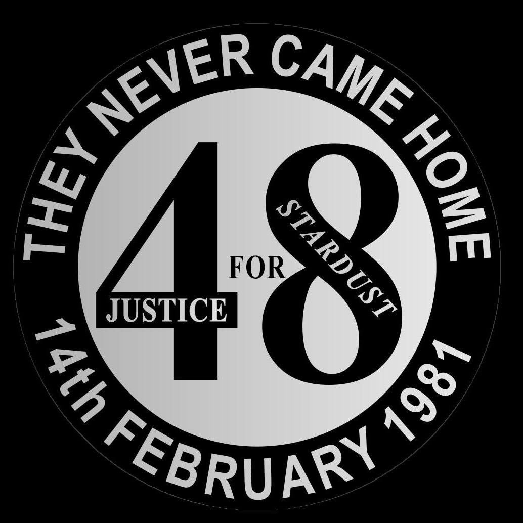 This night 38 years ago 800 young people were making plans to go to the Stardust disco in Artane to celebrate Valentine's Day. 48 of them went out that night never to return when a fire claimed their young lives while seriously injuring hundreds more. Dublin still grieves. #JFT48