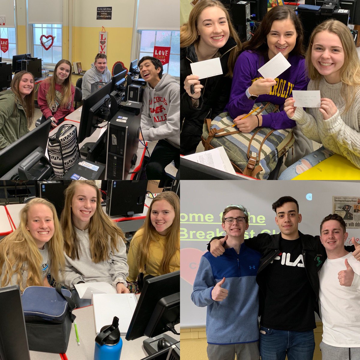 Today was such a great meeting for the No Hate Breakfast Club!! Thank you to everyone who came! In honor of today being give back Wednesday, do something nice for someone else today!