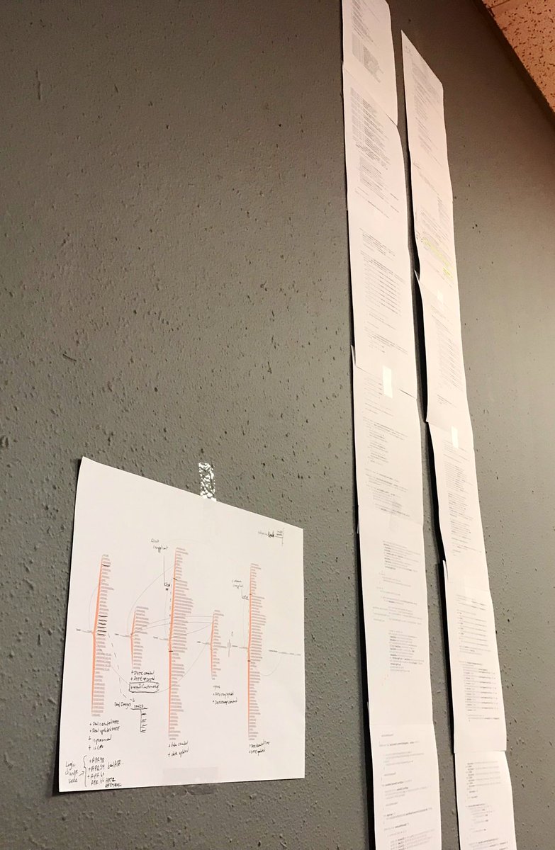 arindavoodian's tweet image. When you’ve got to #refactor a #viewcontroller which should have never gotten this big...
#massiveViewController #swiftlang #xcode #printedCode